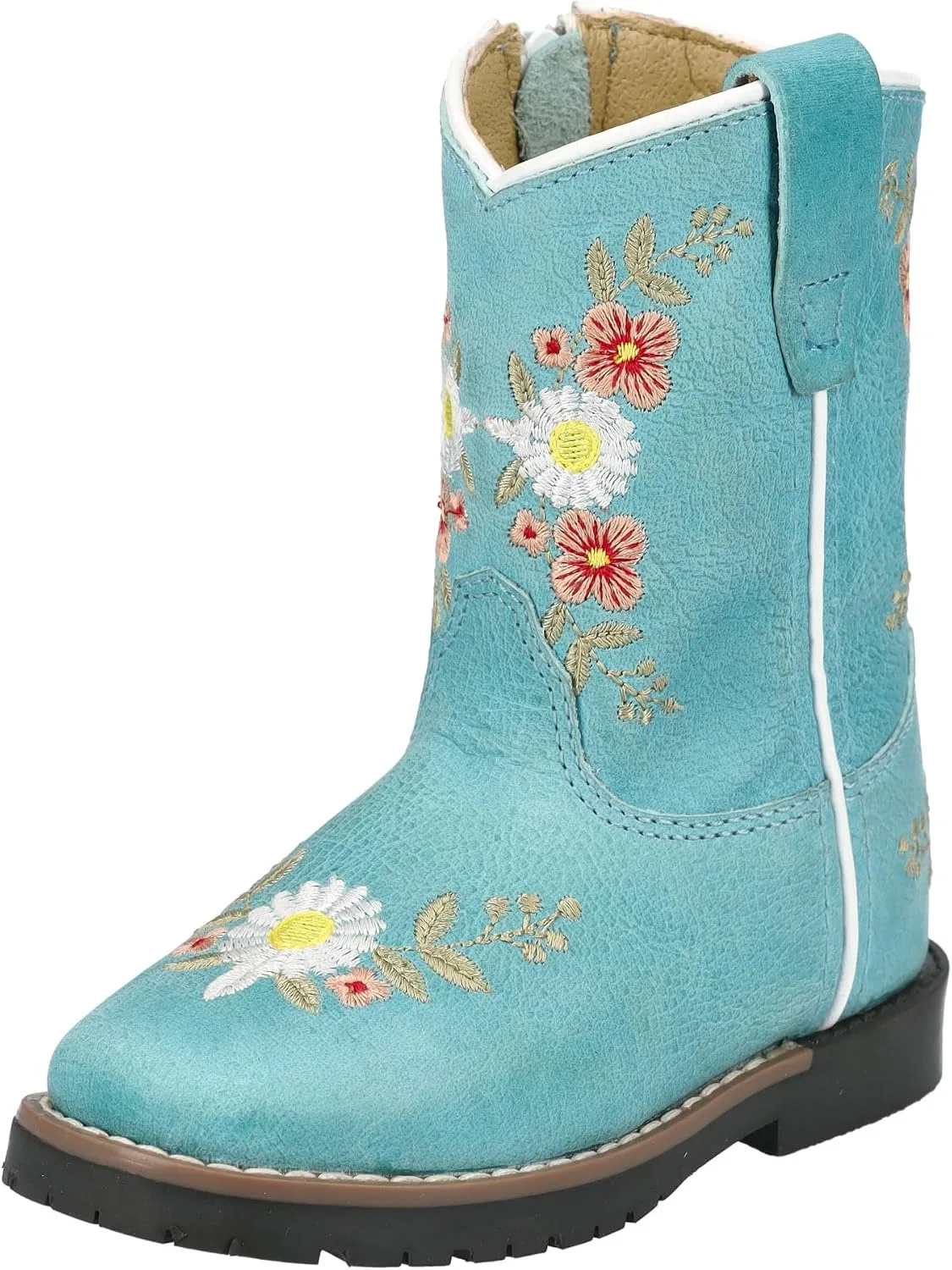Детские сапоги для девочек с квадратным носком Smoky Mountain Boots, Turquoise