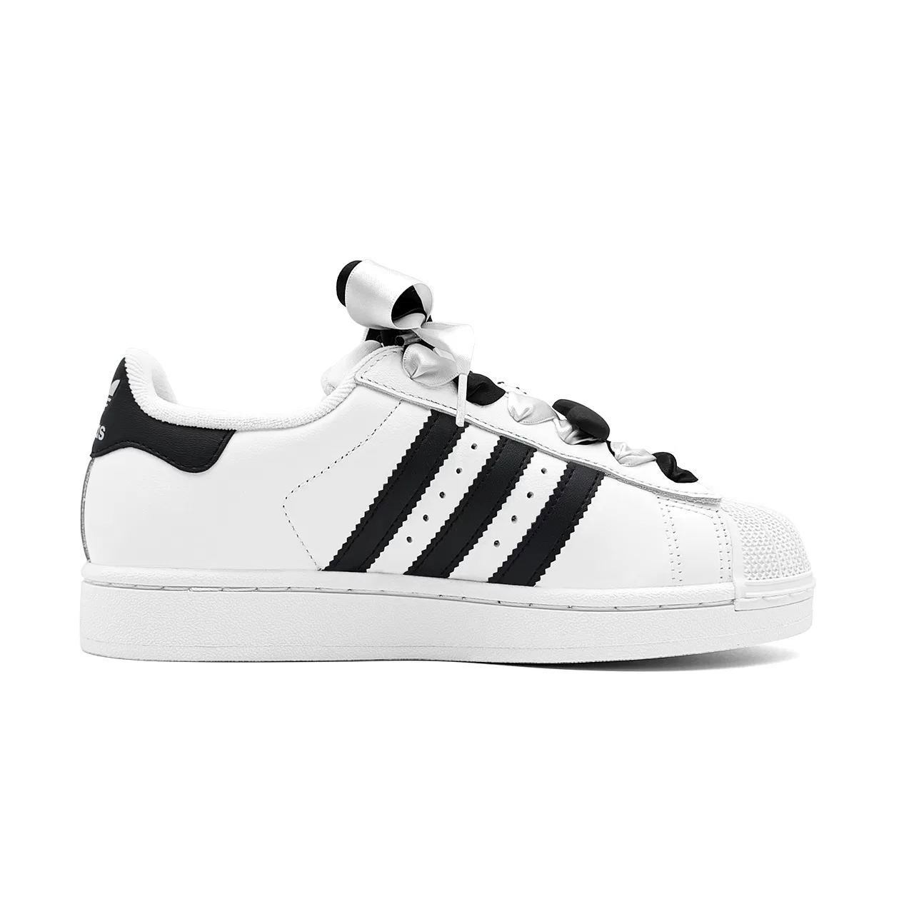 Детские кроссовки для скейтбординга Superstar 2 Adidas Originals, Black White — фото 4