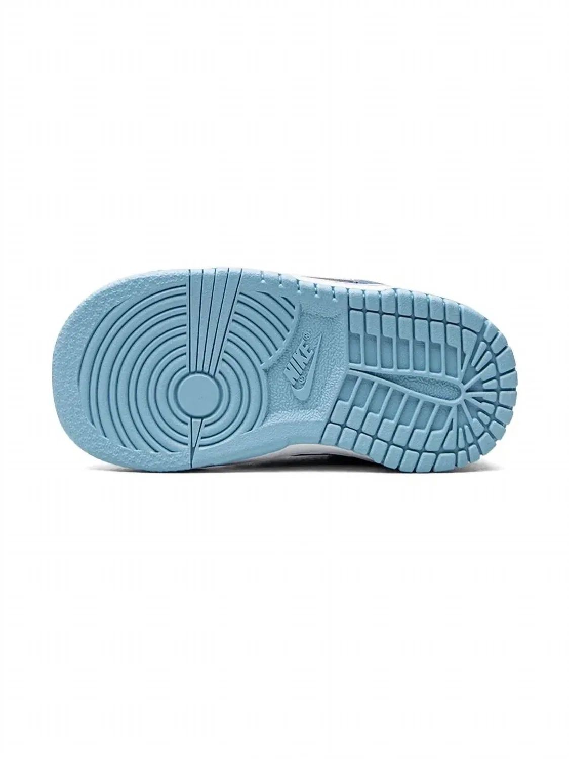 Детские кроссовки Nike Dunk Low из телячьей кожи Argon Blue — фото 4
