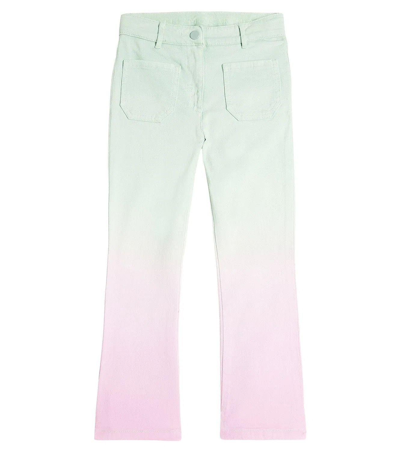Джинсы с эффектом тай-дай, Stella Mccartney Kids, черный
