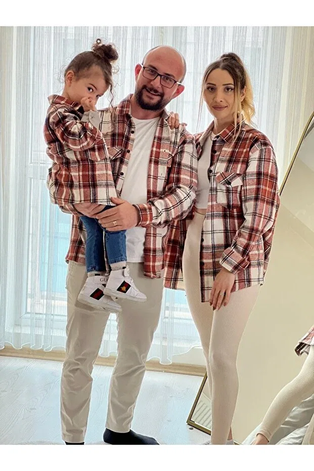 Детская рубашка для мальчиков с длинным рукавом Tunay Moda, Brown