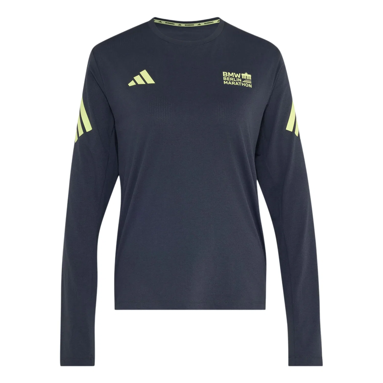 Женская футболка для бега с круглым вырезом Adidas Marathon, Night Sky Gray