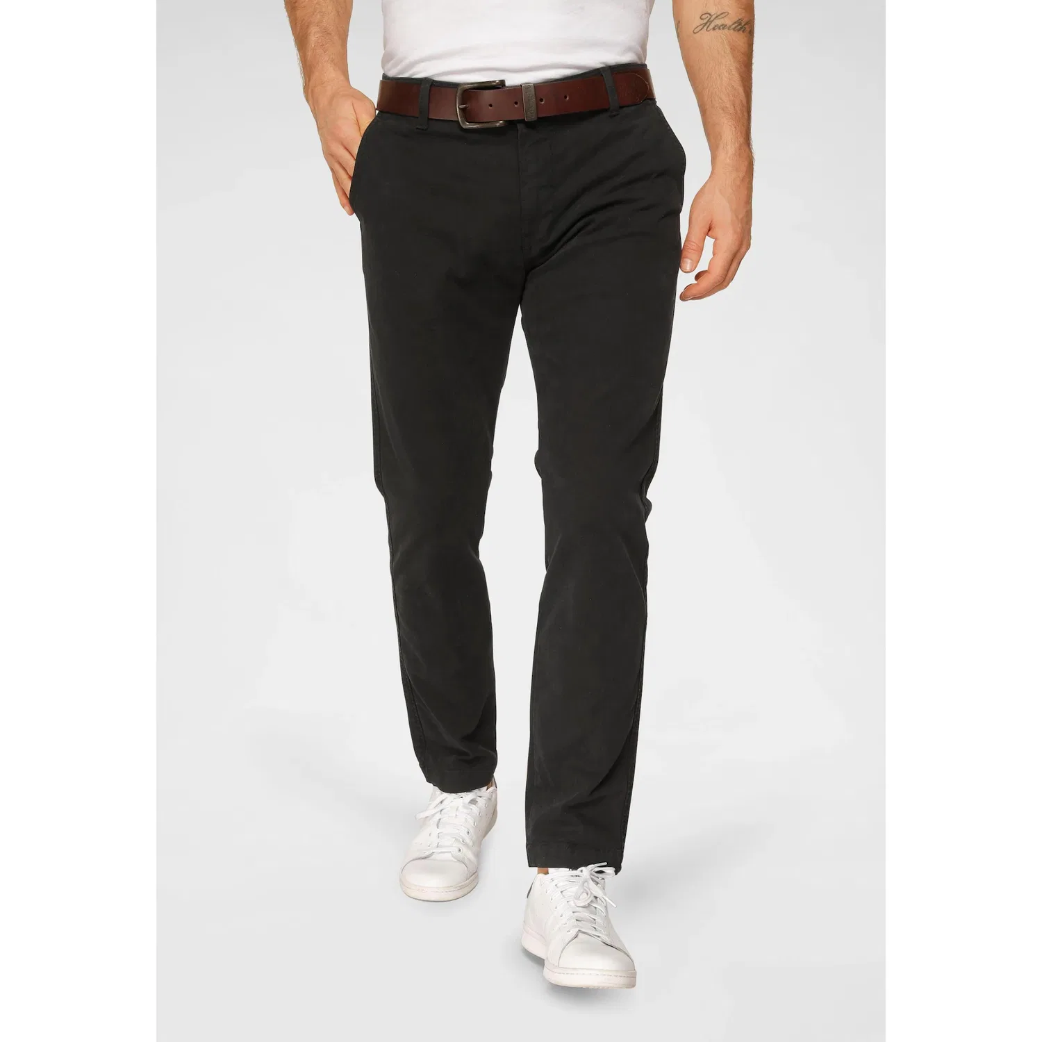 Мужские чинос зауженные к щиколотке Levi's, Black