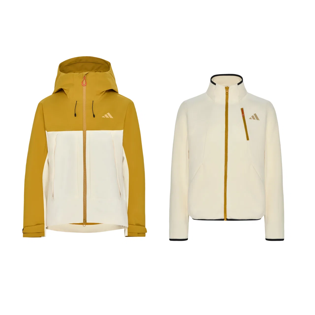 Женская ветровка Terrex Windbreaker Jackets Adidas, Ivory/Victory Gold