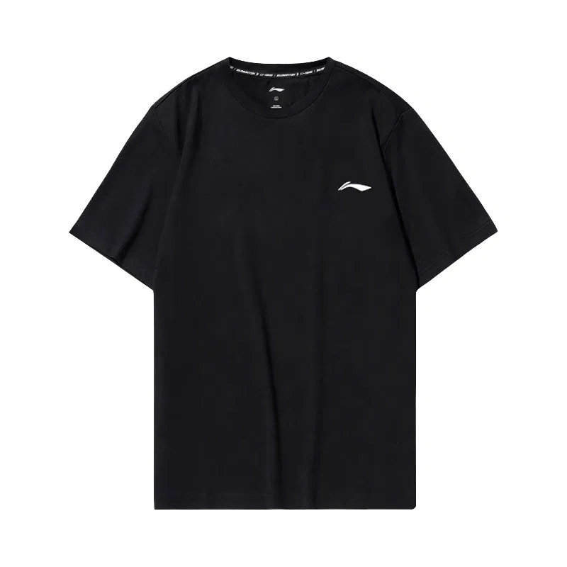 Детский комплект из футболки с коротким рукавом и шорт, Li-Ning, Black — фото 4