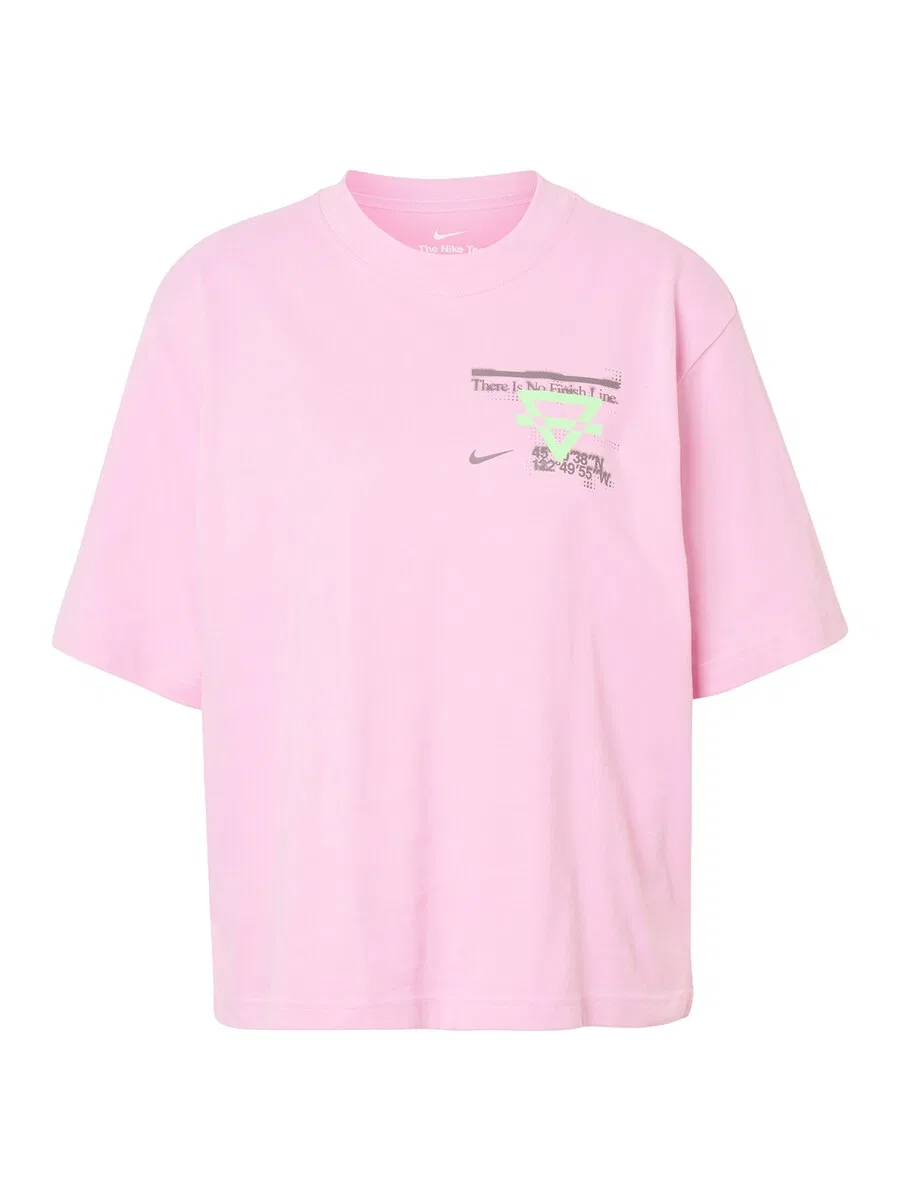 Спортивная футболка NIKE Performance Shirt 'Swift' в розовом цвете