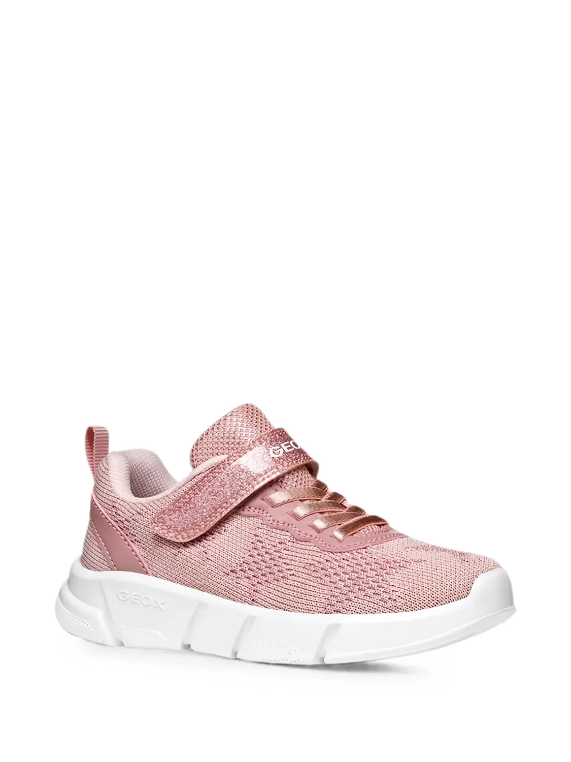 Кроссовки Aril с блестками Geox Kids, розовый