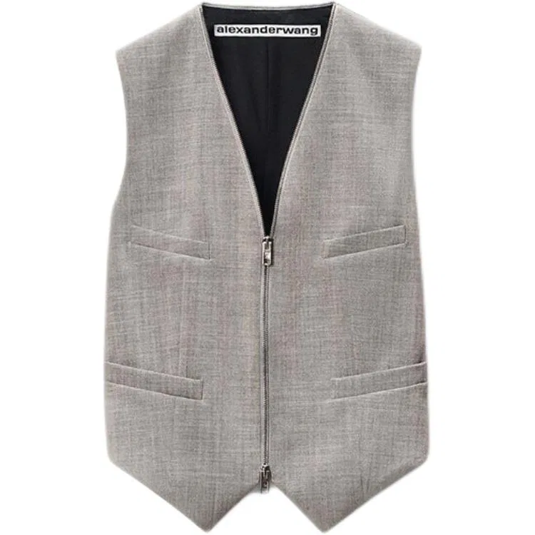 Женский жилет Alexander Wang, Light Heather Gray
