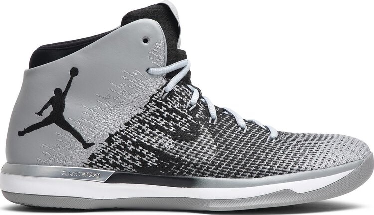 

Кроссовки Air Jordan 31 Black Toe, белый, Белый;серый, Кроссовки Air Jordan 31 Black Toe, белый