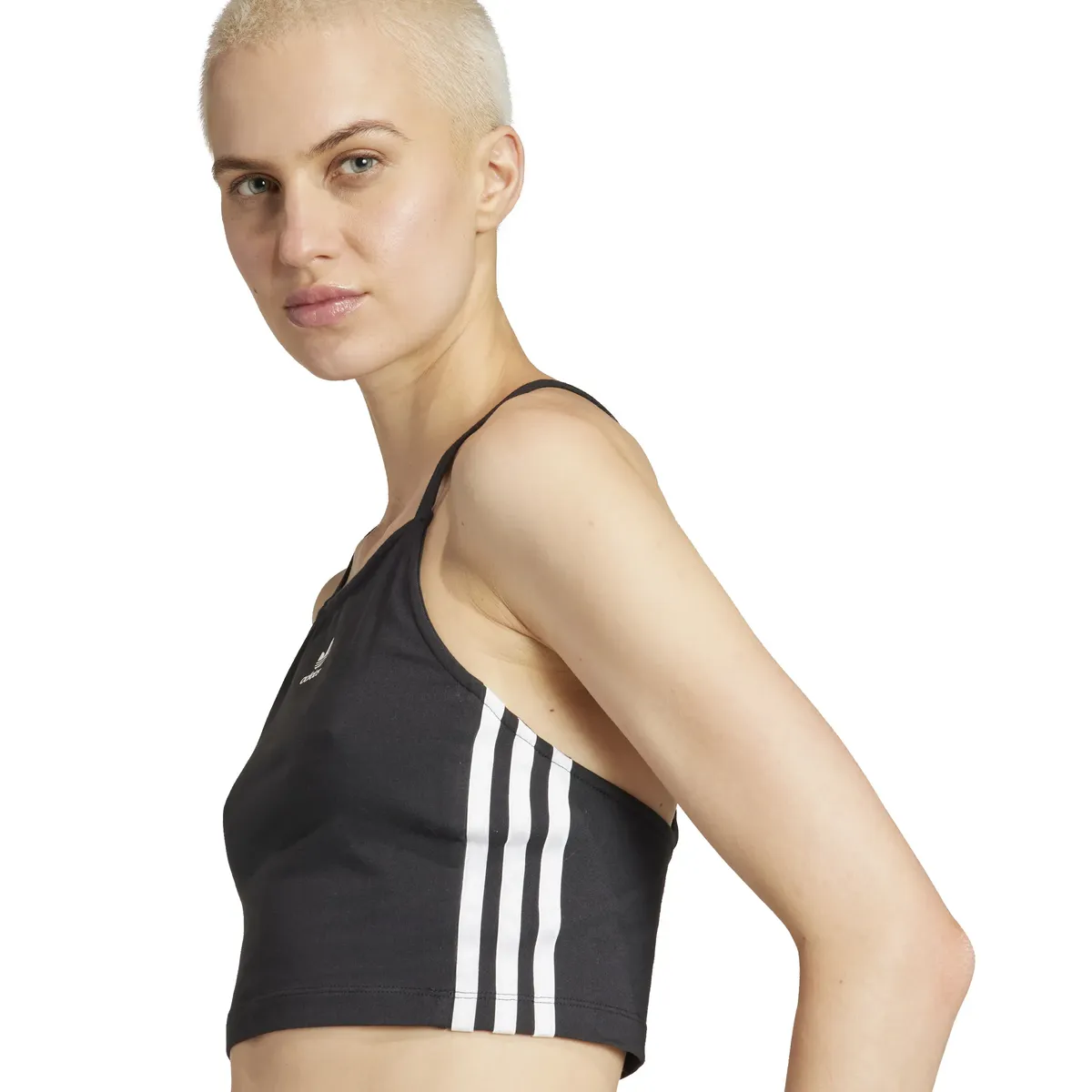 

Майка Adidas Originals "3 S CROP TOP", черный