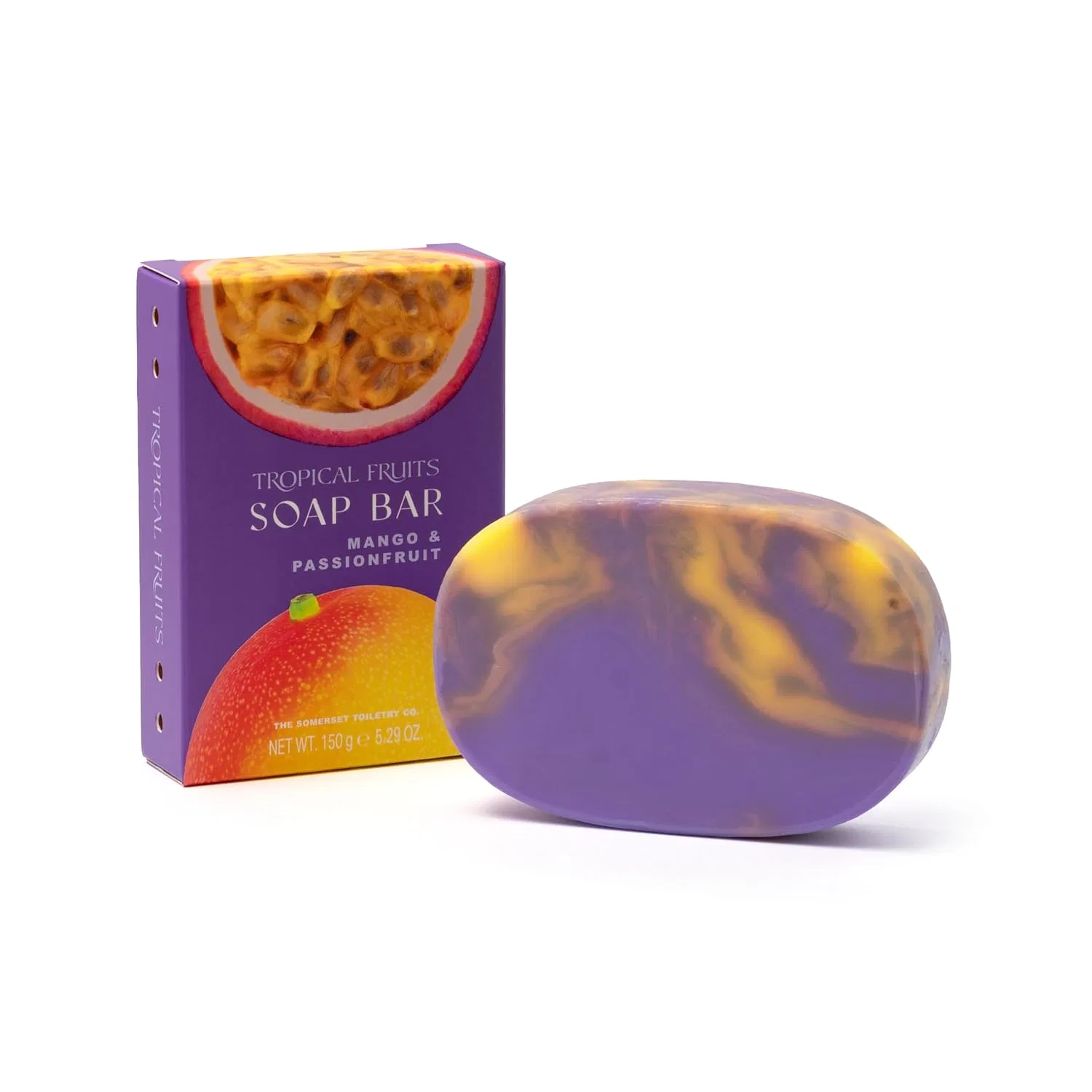 Мыло Tropical Fruits Mango and Passionfruit Glycerine Soap, 150 г The Somerset Toiletry Company Limited