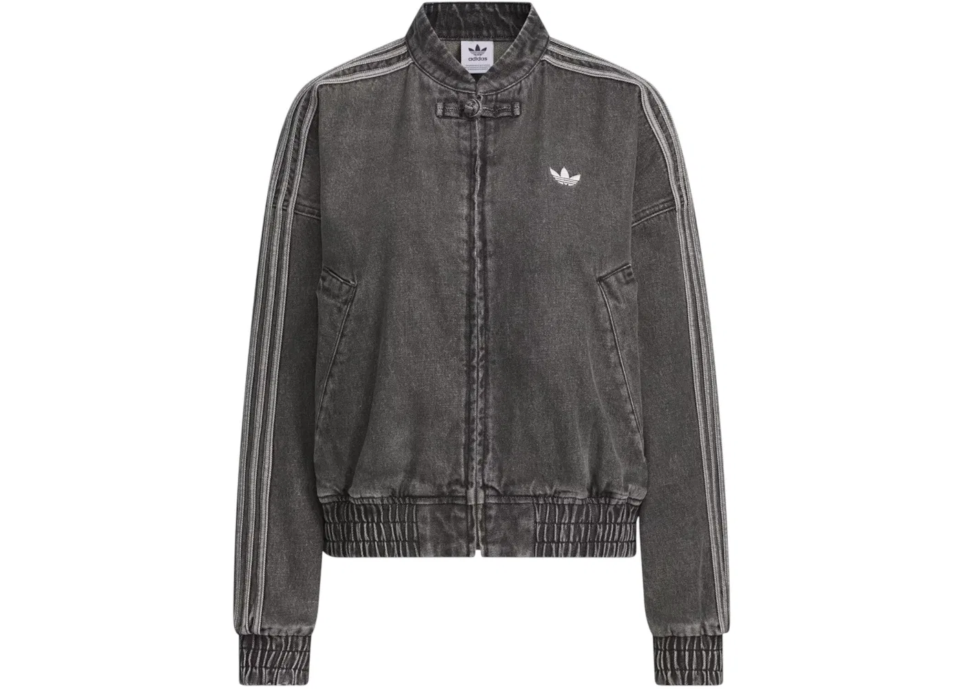 Женская куртка с принтом CTT Chinese Track Top Jacket (Asia Sizing) Adidas, Medium Black Denim