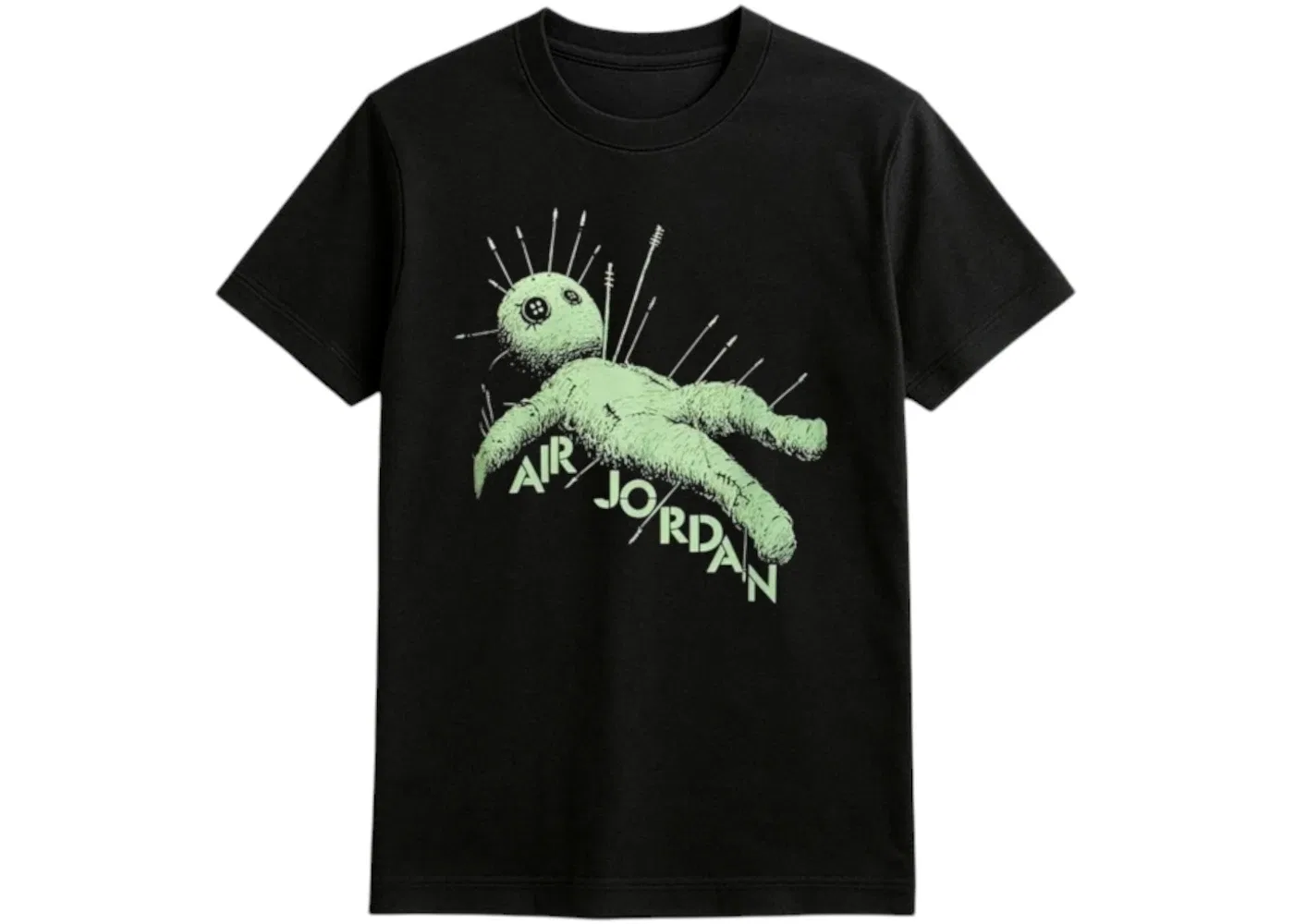 Мужская футболка с принтом Nike Jordan Zion Williamson MJ1 Voodoo Tee, Black