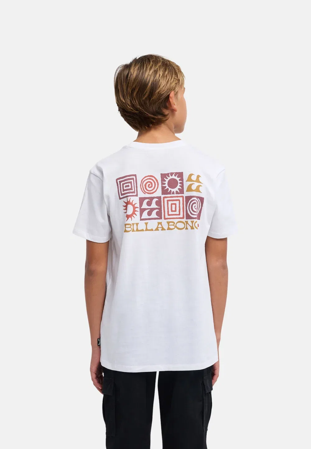 Одежда Jungen 8-16|топы ebbzt00267 - футболка с принтом Billabong, Wht — фото 2