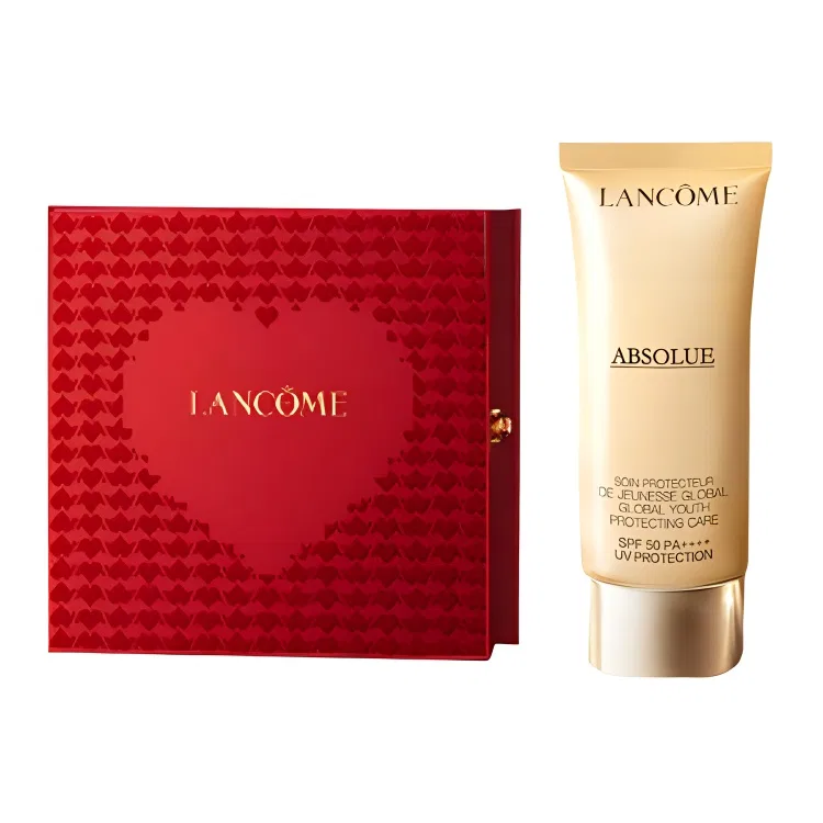 Солнцезащитный лосьон-праймер с эссенцией, 50 мл, Limited Edition, LANCOME, Gold — фото 2