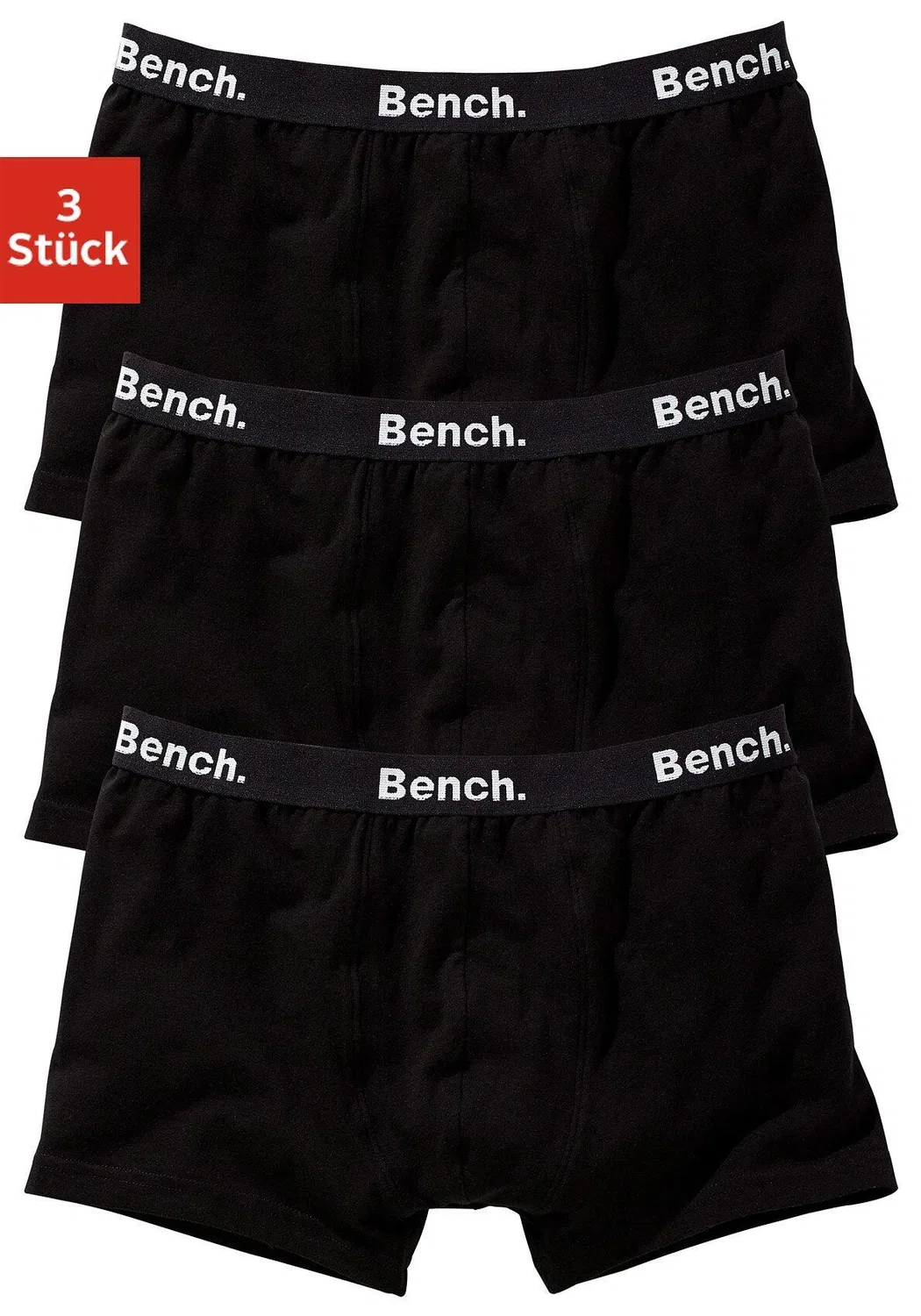Детские боксеры для мальчиков с эластичным поясом Bench, Black