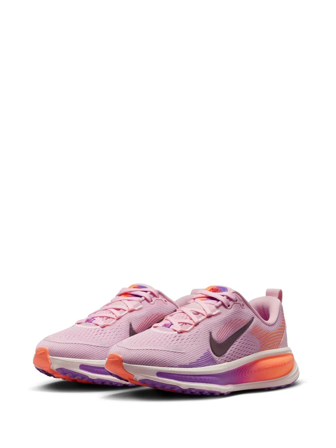 Кроссовки для бега Nike Vomero 18, розовый с оранжевым — фото 2