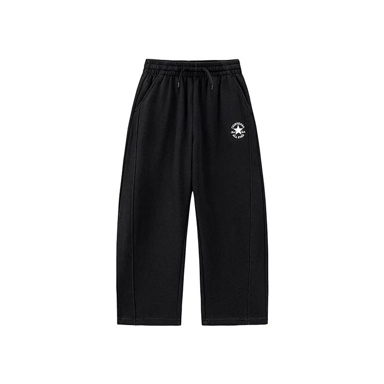 Детские спортивные штаны с средним облеганием Converse, Jet Black