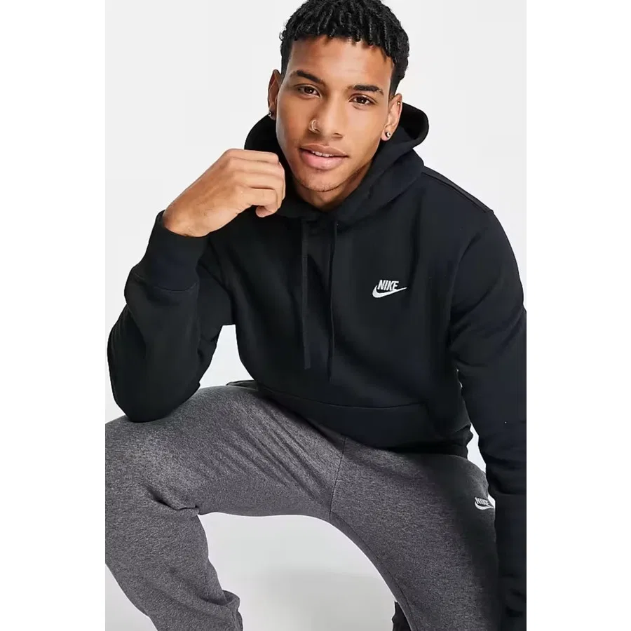 Худи Nike Sportswear Club с капюшоном, Черный