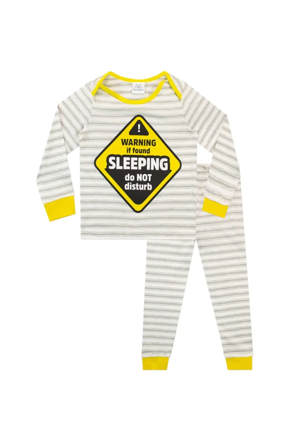 Детская пижама с надписью Do Not Disturb Harry Bear, Grey