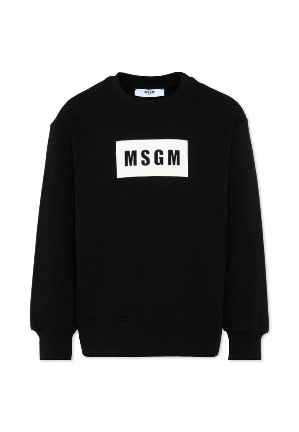 Свитшот с принтом Sweatshirt Msgm, черный