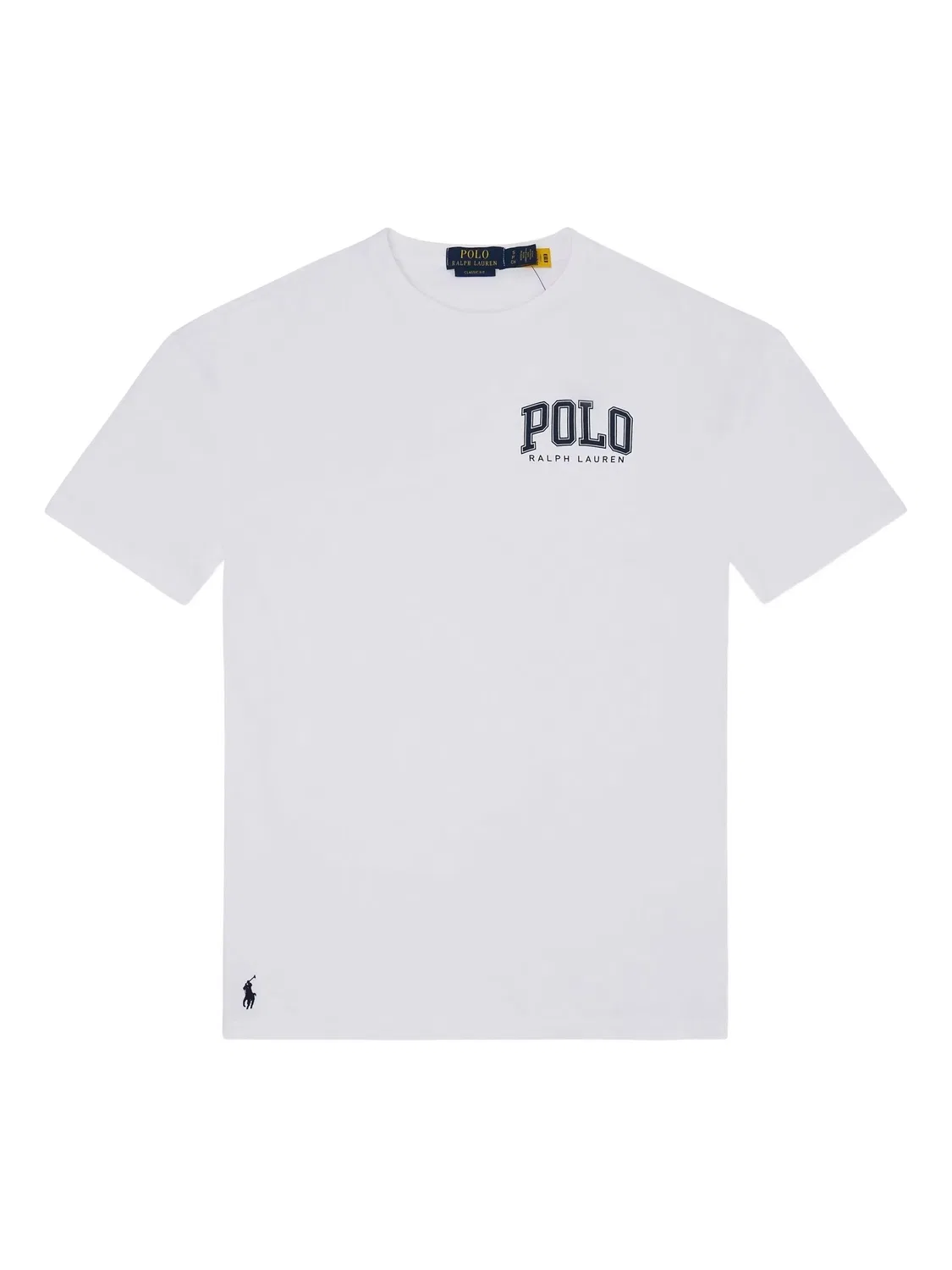 Футболка с логотипом, белая Polo Ralph Lauren, белый