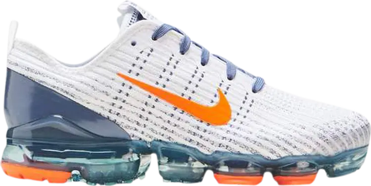 

Кроссовки Nike Air VaporMax Flyknit 3 GS 'Diffused Blue Hyper Crimson', белый