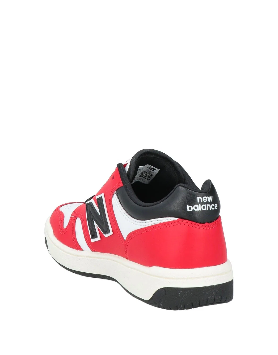 Детские кроссовки для девочек на липучке New Balance, красный — фото 3