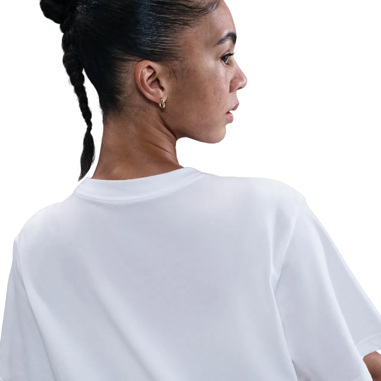 Женская футболка с фотопринтом Nike Dri-FIT BB Photo Tee, White — фото 2