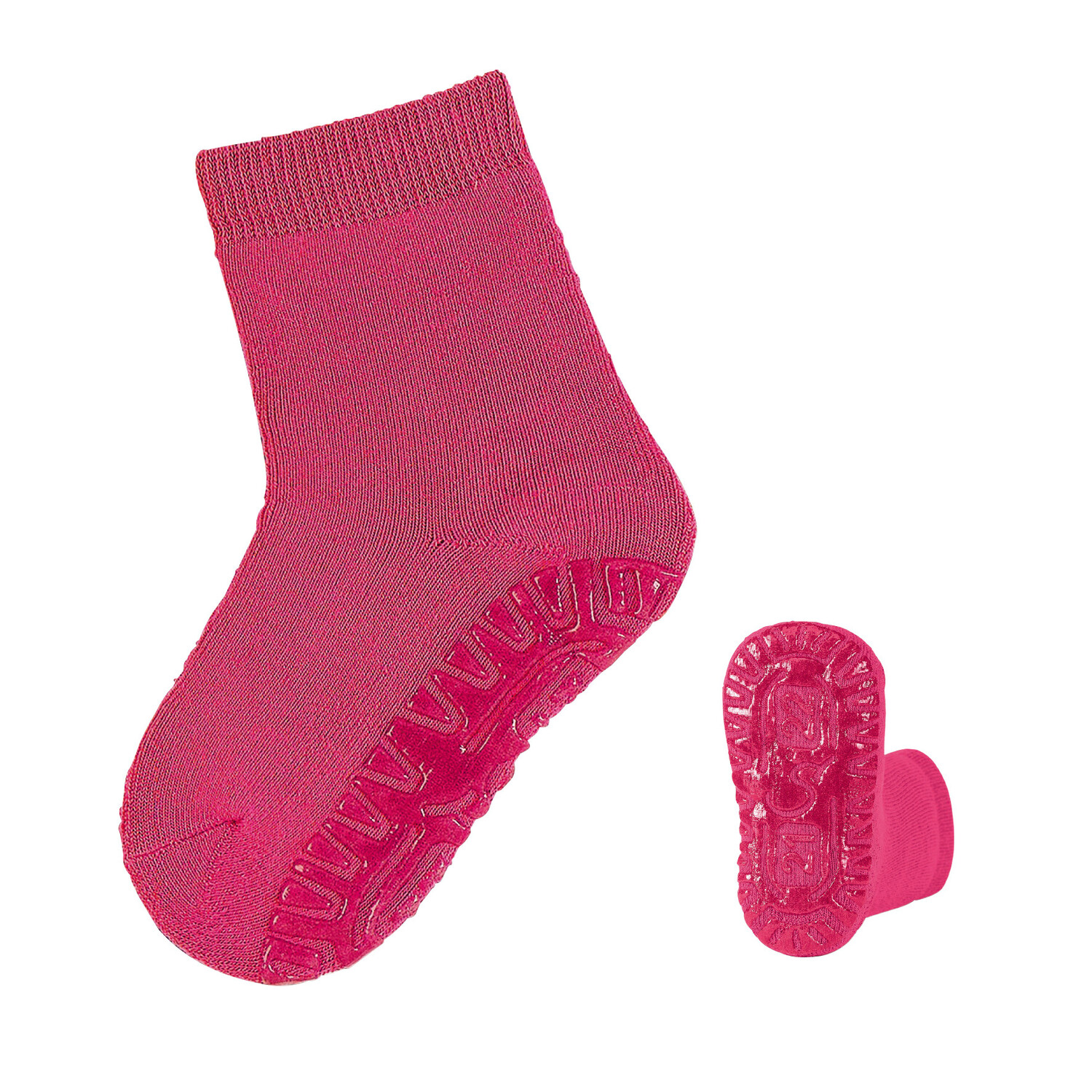 Носки Sterntaler Fliesen Flitzer SOFT uni, цвет magenta — фото 3
