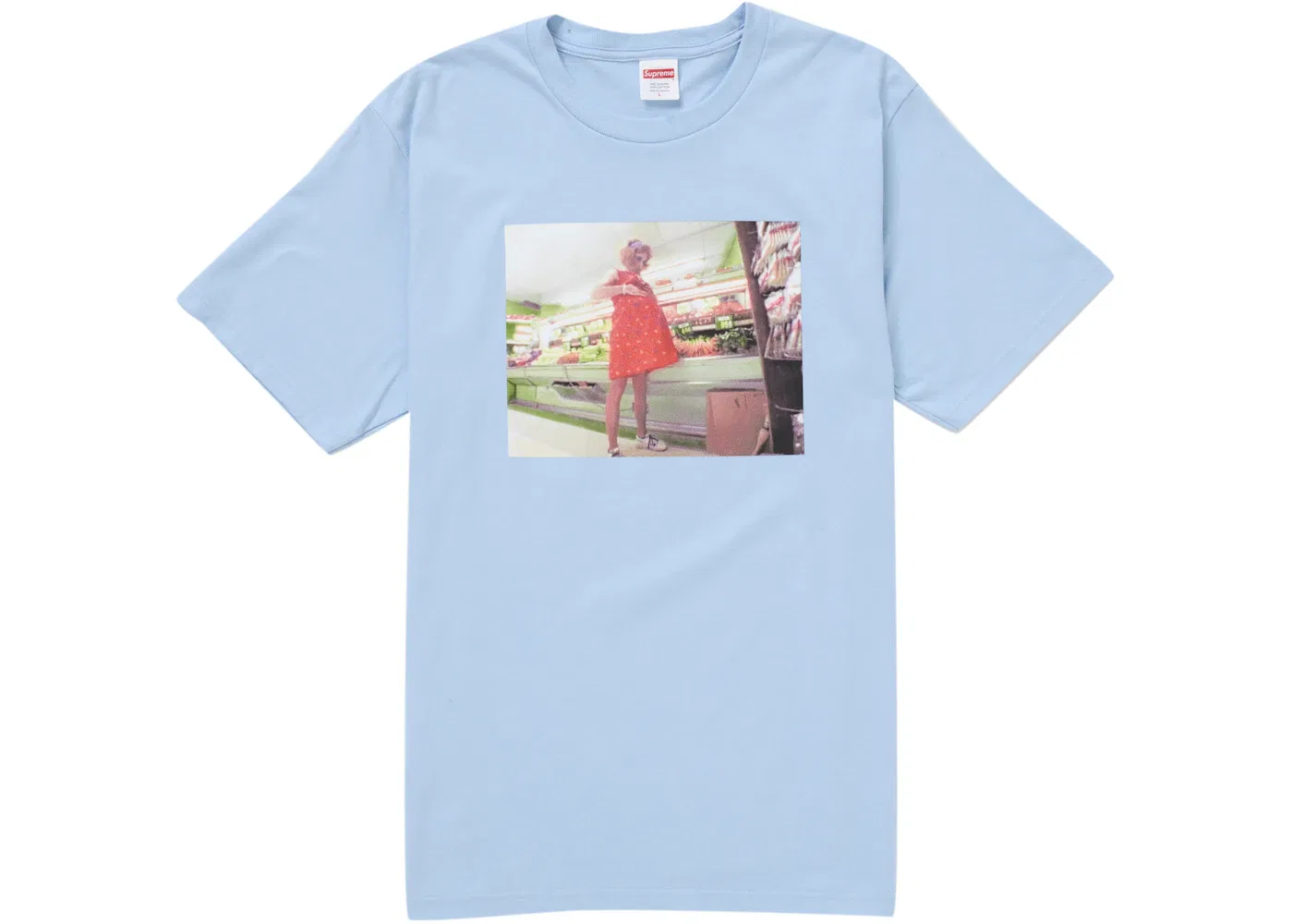 Мужская футболка с принтом Stealing Tee Supreme, Powder Blue