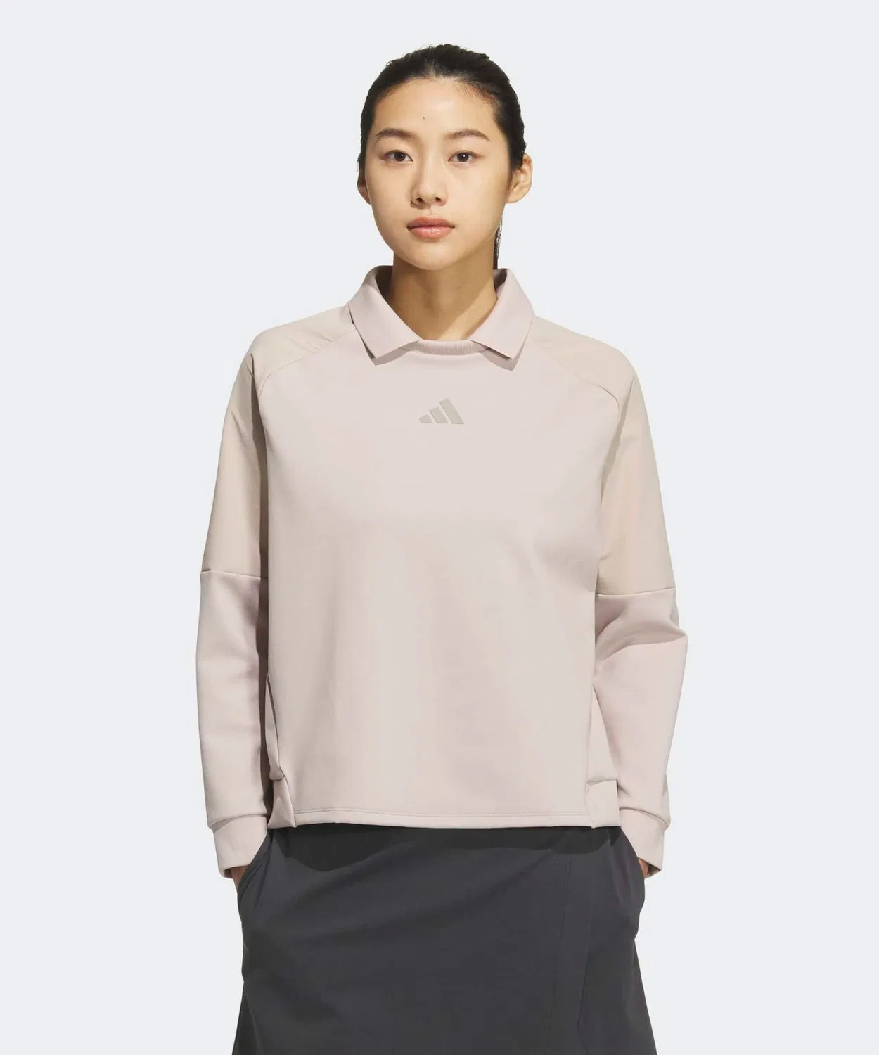 Женский свитшот с длинным рукавомAdidas Golf Brown