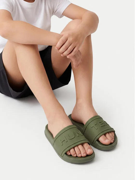 Шлепанцы Hunter, зеленый