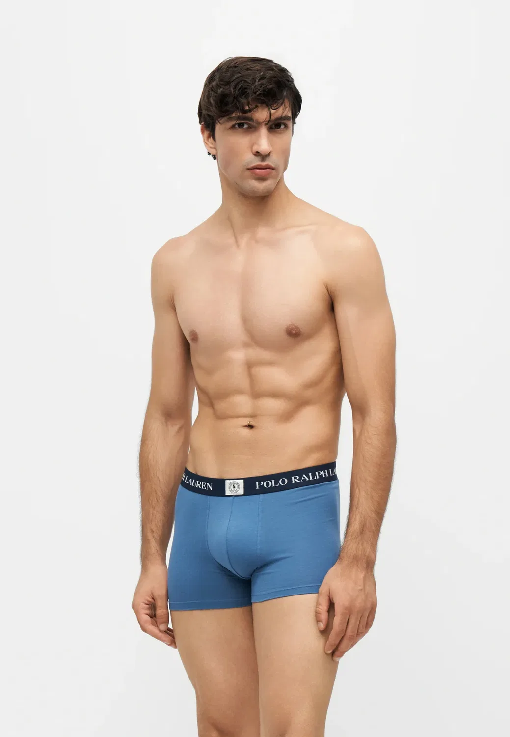 3 шт. - трусы Polo Ralph Lauren, Dark Blue/Blue/Red — фото 4