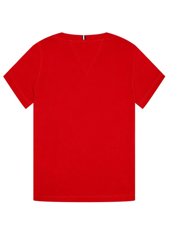 Футболка regular fit Essential Tommy Hilfiger, красный — фото 2