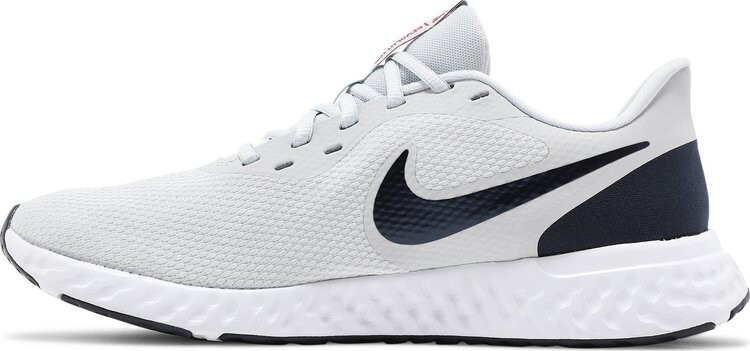 Кроссовки Nike Revolution 5 'Pure Platinum Thunder Blue', серый — фото 4