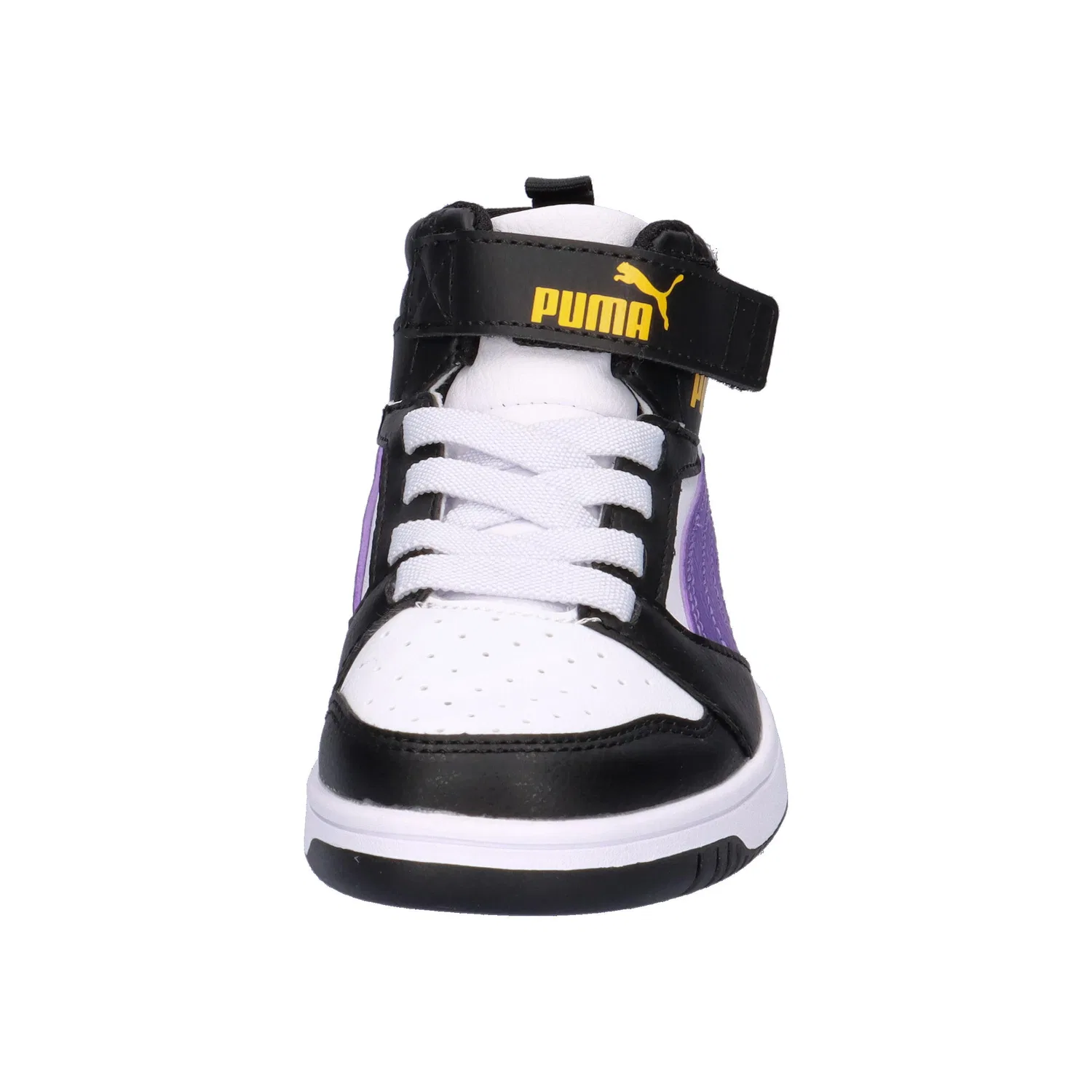 Детские кроссовки с высоким верхом Rebound V6 Mid AC+ PS Puma, Weiss — фото 3