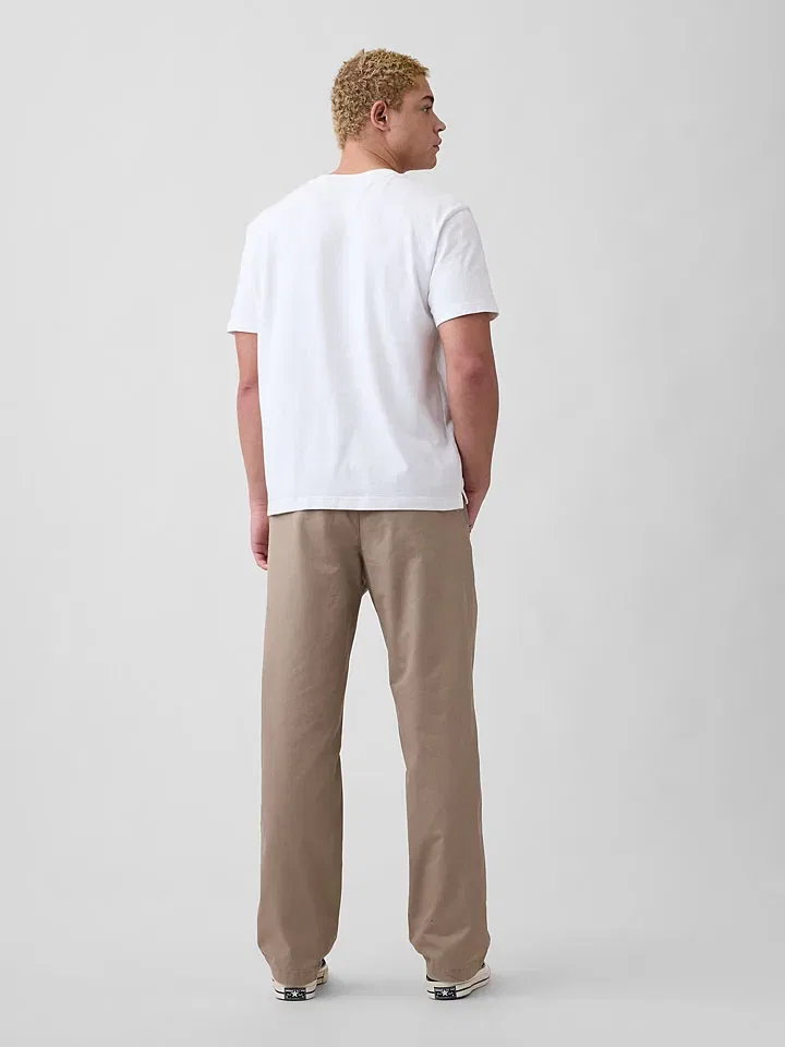 Мужские классические брюки GAP, Beige — фото 2