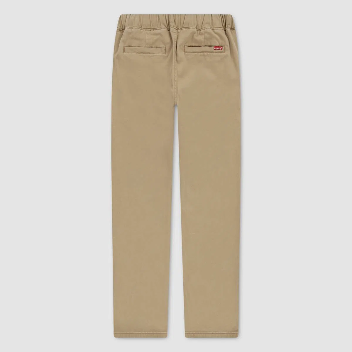 Узкие замшевые брюки на резинке для мальчиков 4-7 лет Levi's, Harvest Gold - Gold — фото 2
