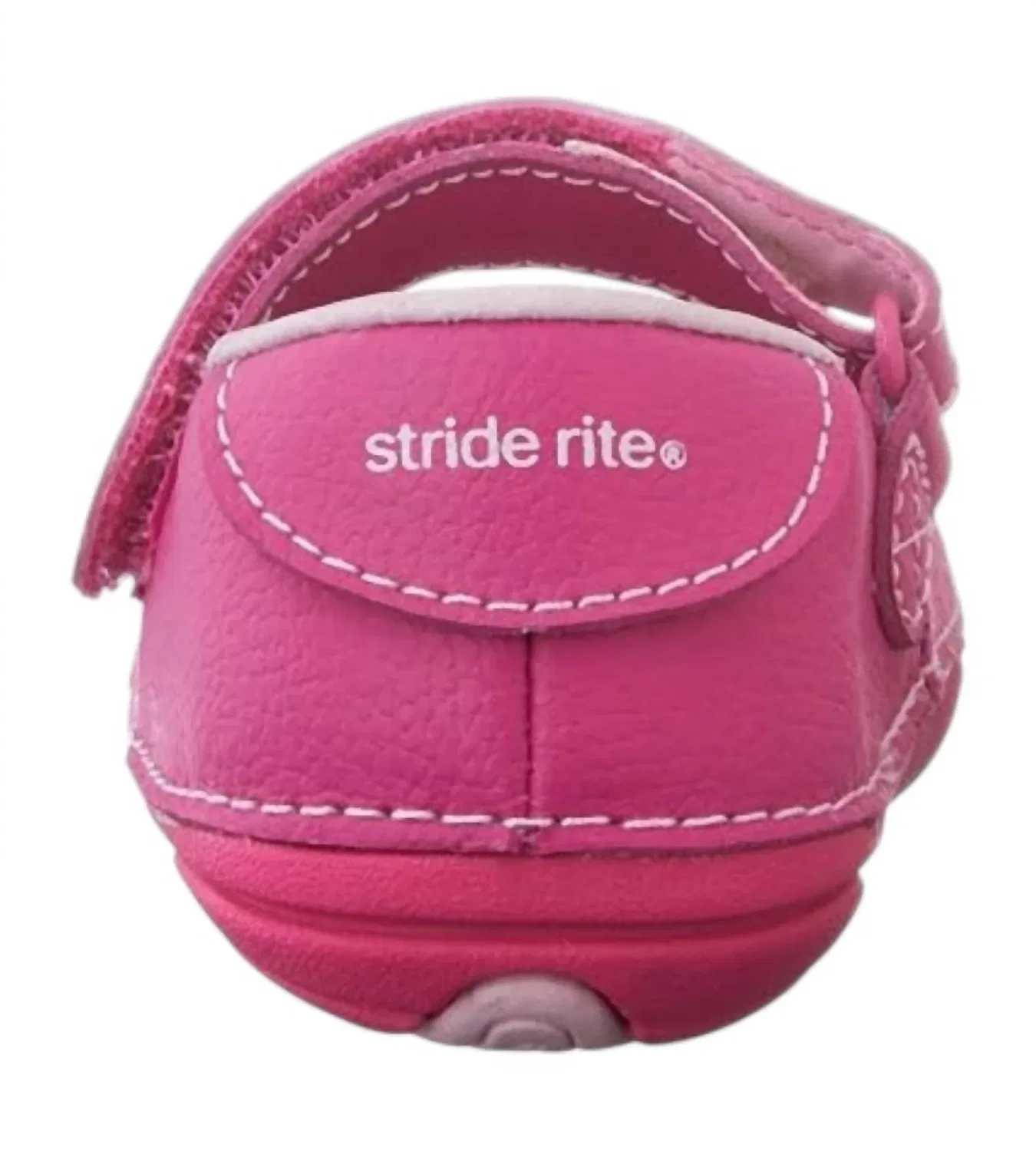 Детские кроссовки-мери джейн из кожи Soft Motion Jordana Stride Rite, розовый — фото 4
