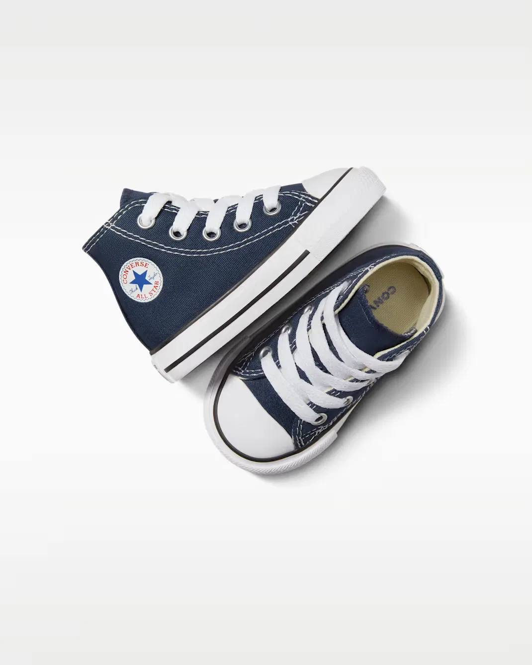 Обувь для младенцев/малышей Converse Chuck Taylor All Star High Top, Navy — фото 4