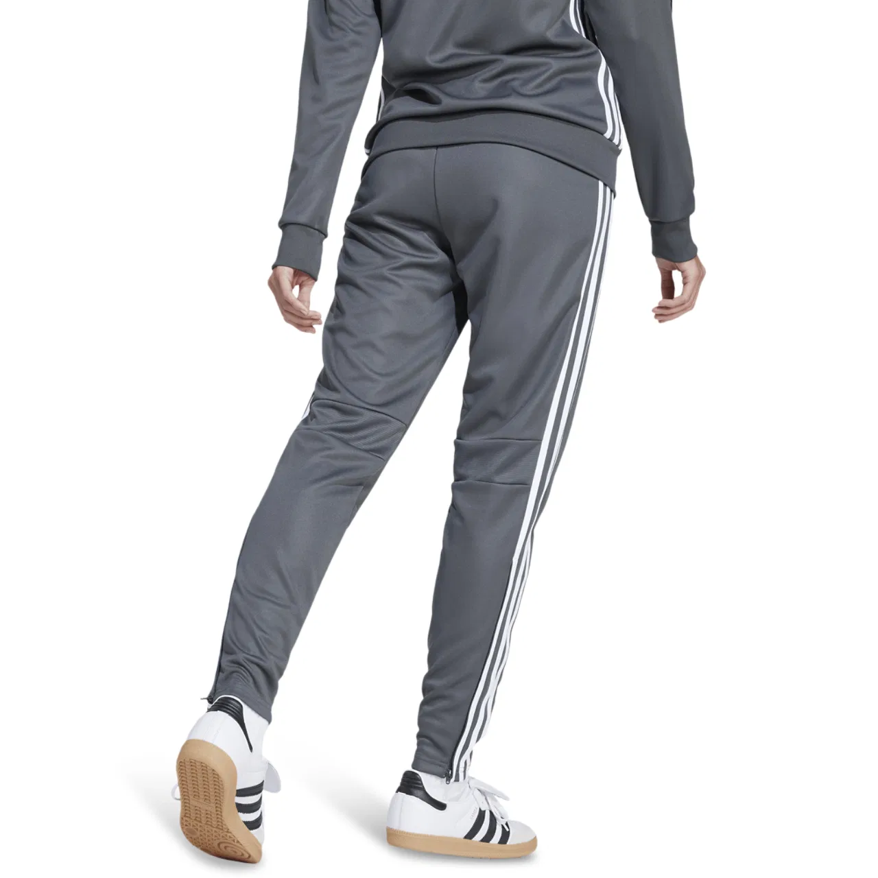 Женские тренировочные брюки Tiro 25 Essentials Adidas, серый/белый — фото 2
