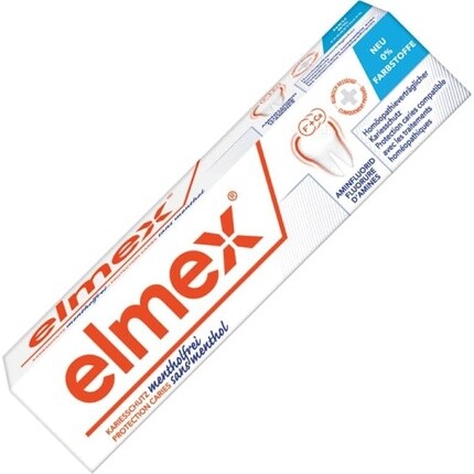 

Зубная паста без ментола для защиты полости рта, 75 мл, Elmex