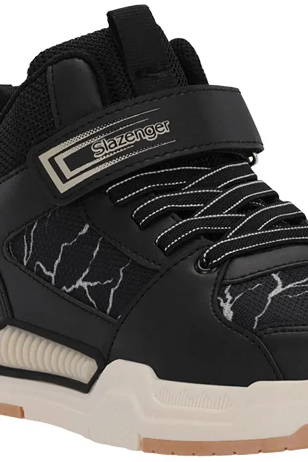 Детские ботинки для девочек шнурки Slazenger, Black — фото 4