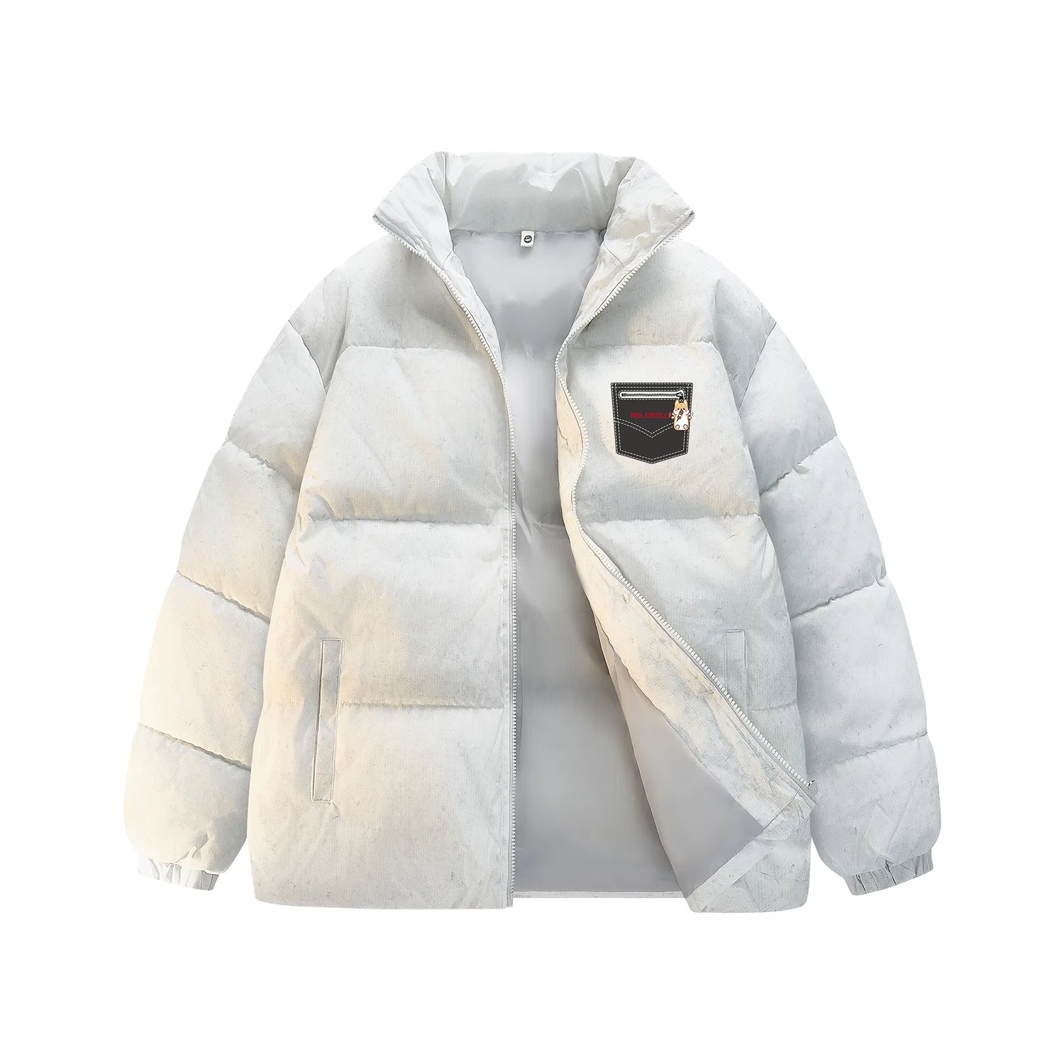 Детское пальто-пуховик с принтом Puffer Jacket Unisex Paul Costelloe