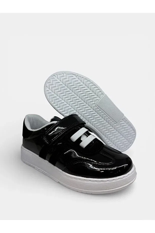 Детские туфли для мальчиков ортопедические Sports Team Shoes Tekiner, Black — фото 2