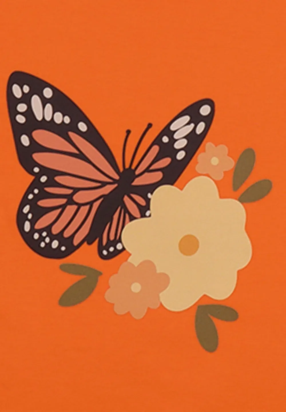 Футболка с принтом Walkiddy, Orange — фото 3