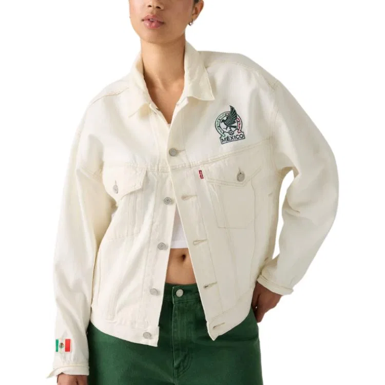 Джинсовая куртка SS26, Levis, Beige Apricot — фото 4