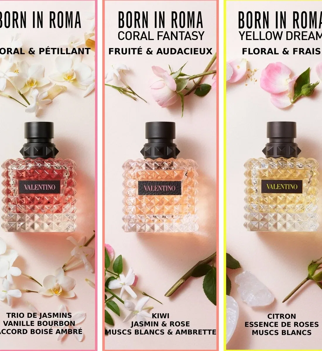 Парфюмированная вода для нее «Цветочные фрукты» Valentino Beauty, розовый — фото 4