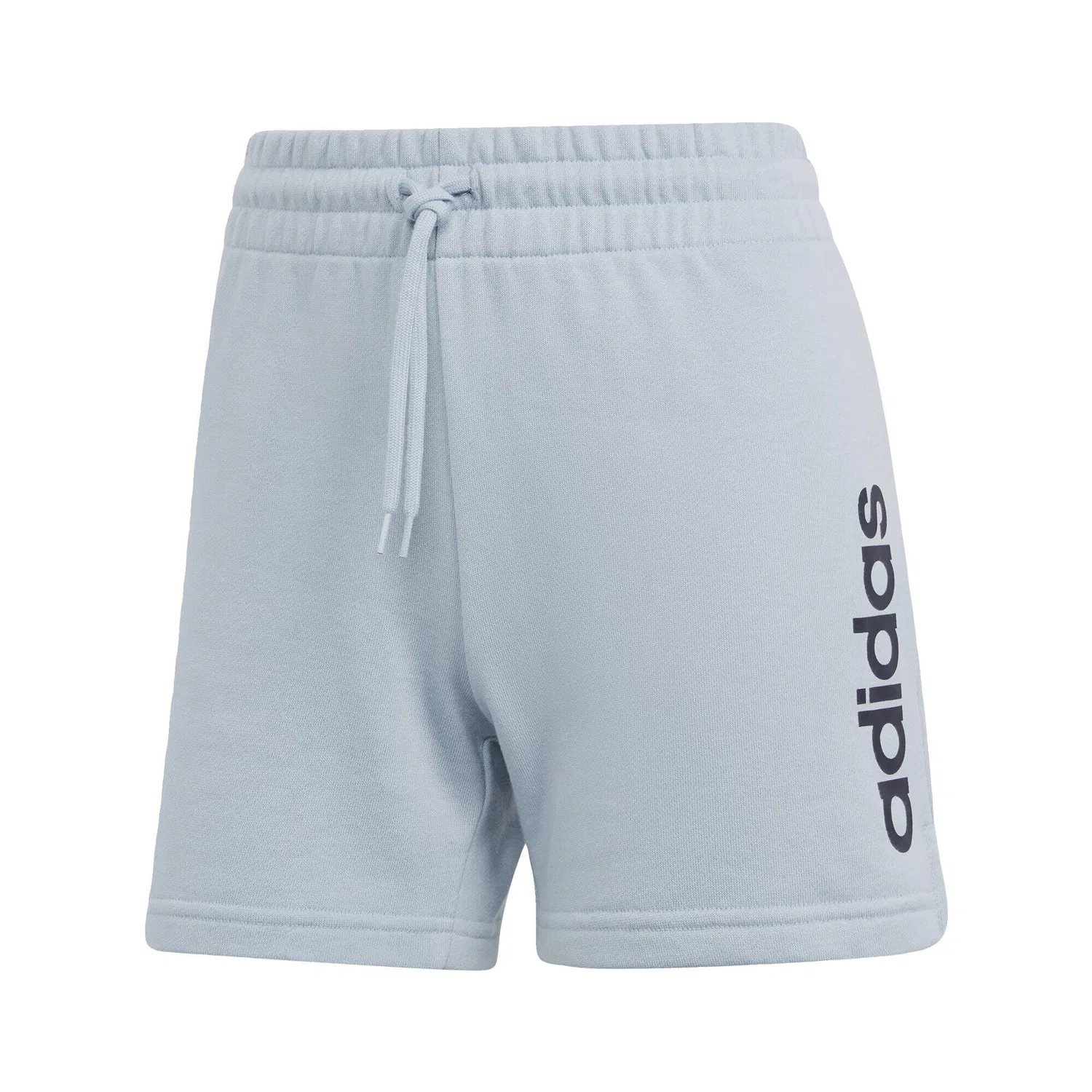 Мужские шорты из футера Essentials Linear Adidas, Blau Schwarz — фото 2